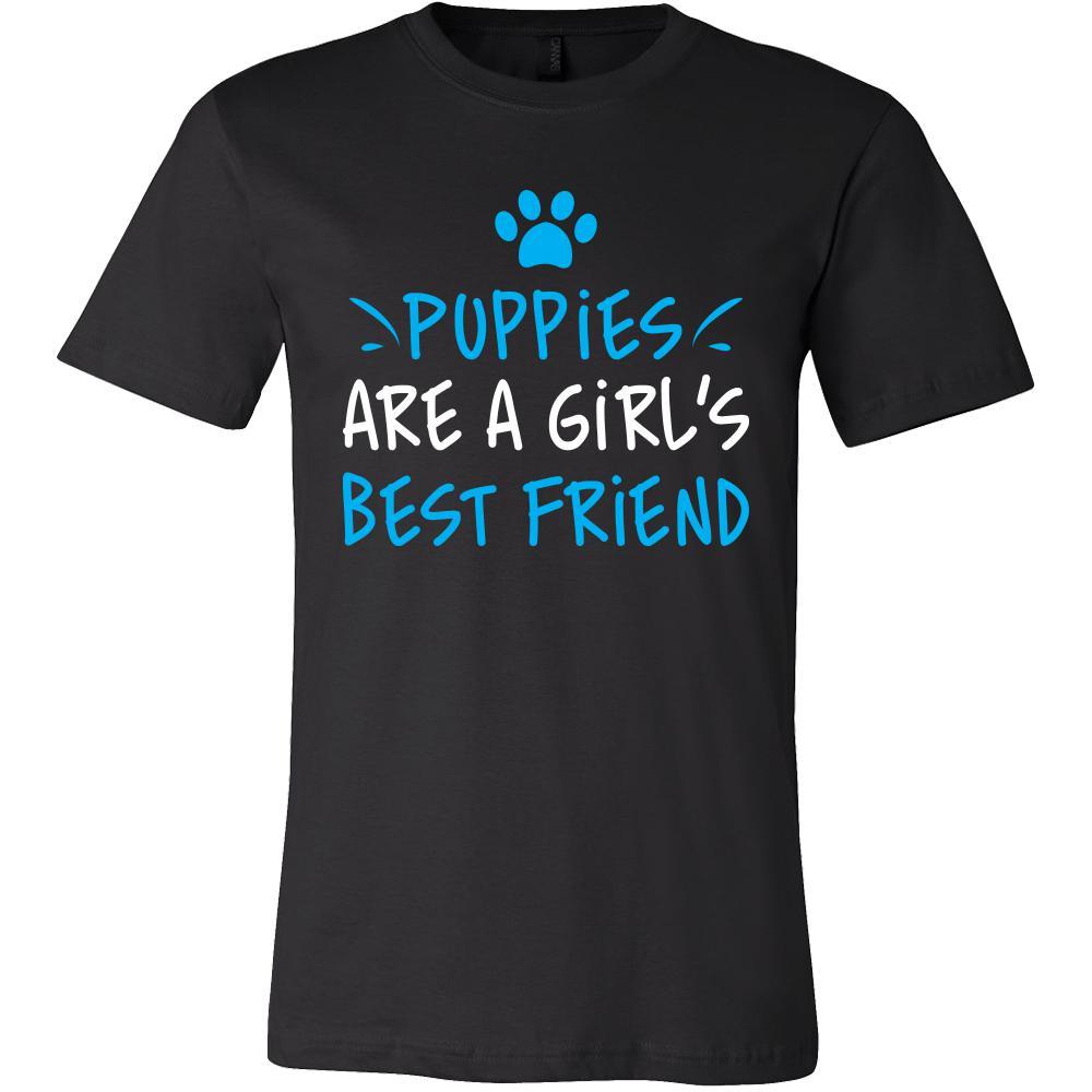 Puppies Shirt - Girl's Best Friend - Animal Lover Gift-T-shirt-Teelime | shirts-hoodies-mugs