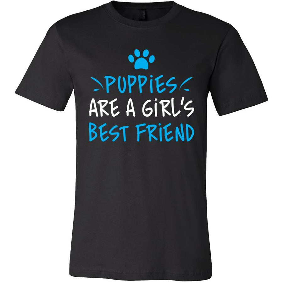 Puppies Shirt - Girl's Best Friend - Animal Lover Gift-T-shirt-Teelime | shirts-hoodies-mugs