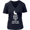 Rabbit Shirt - White Rabbit - Animal Lover Gift-T-shirt-Teelime | shirts-hoodies-mugs