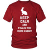 Rabbit Shirt - White Rabbit - Animal Lover Gift-T-shirt-Teelime | shirts-hoodies-mugs