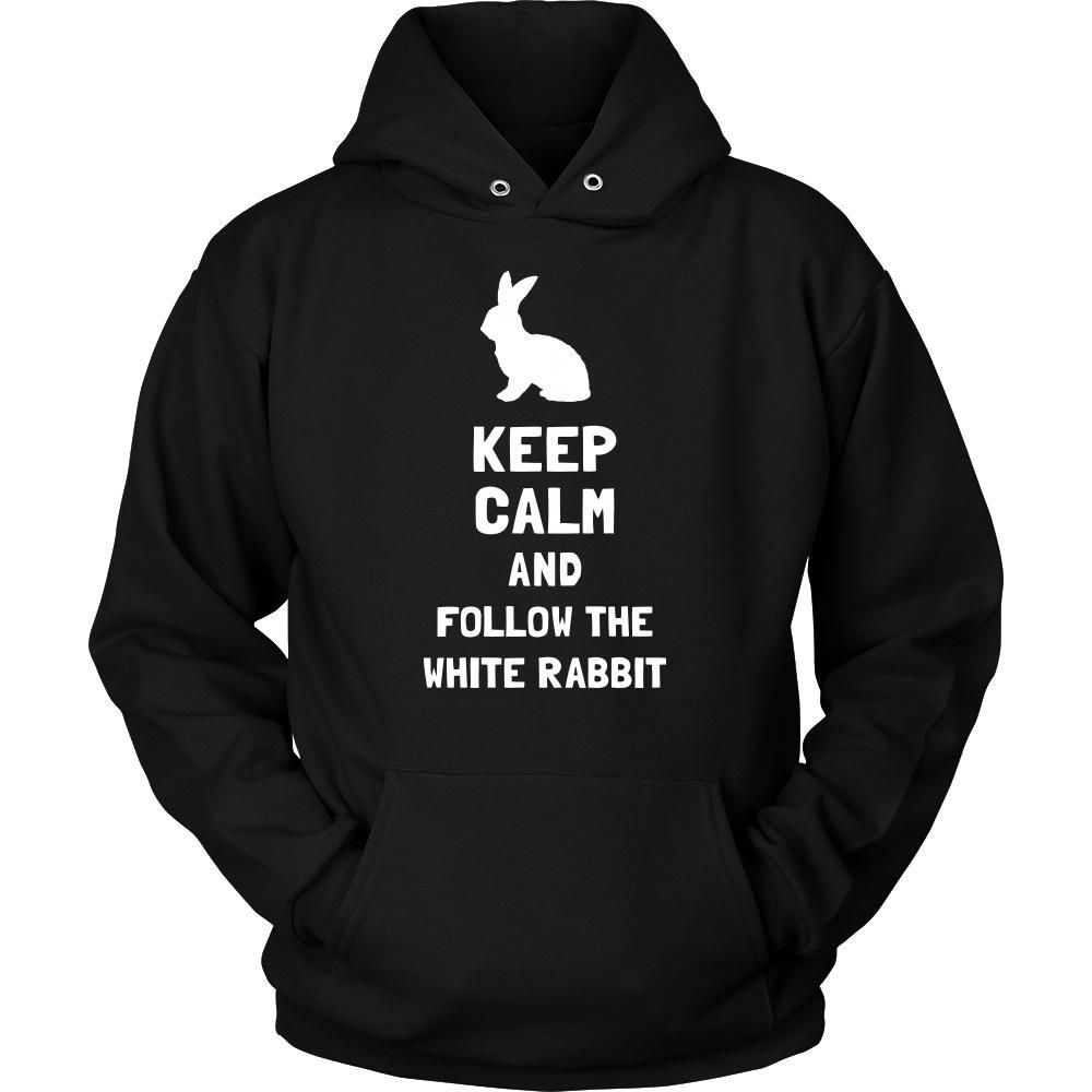 Rabbit Shirt - White Rabbit - Animal Lover Gift-T-shirt-Teelime | shirts-hoodies-mugs