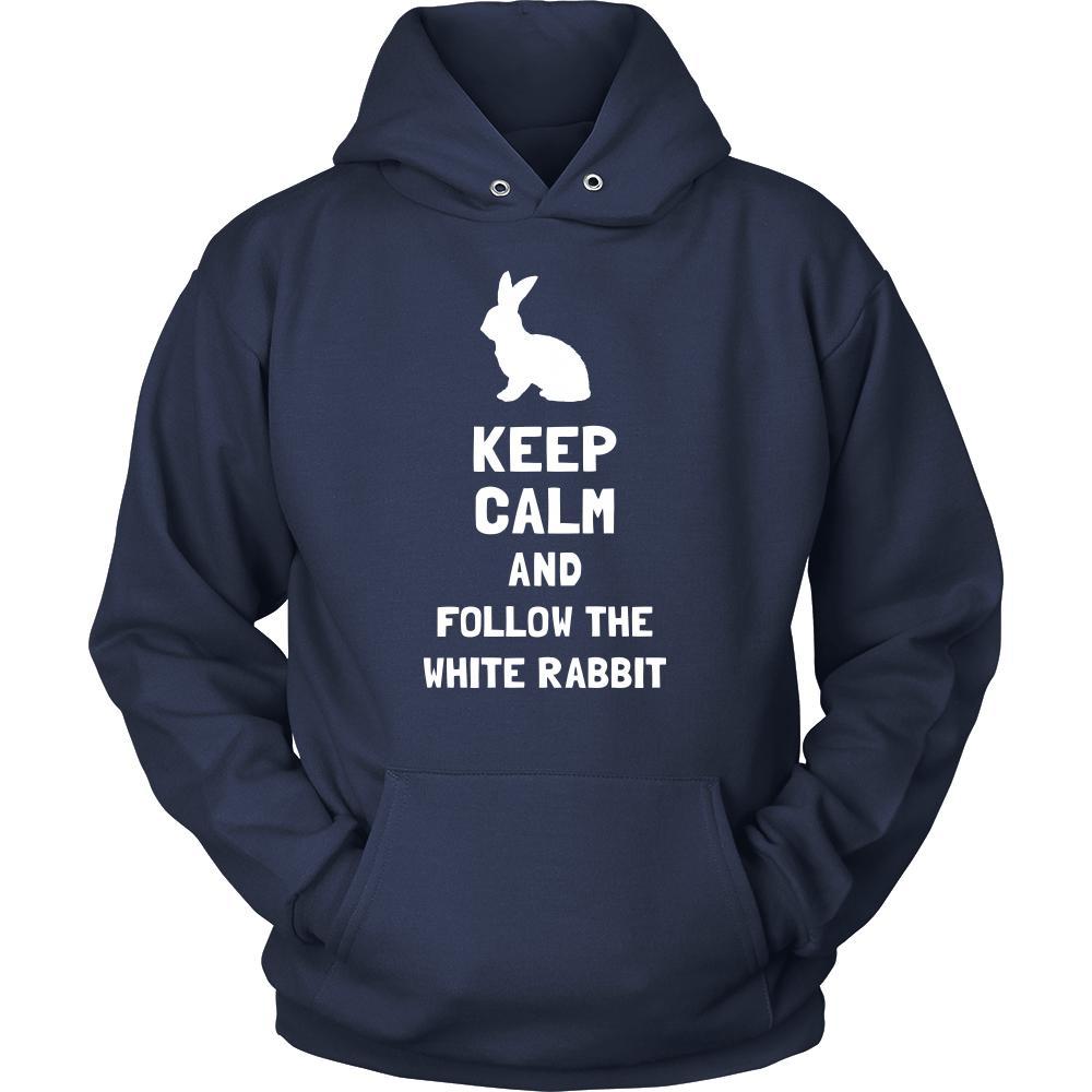 Rabbit Shirt - White Rabbit - Animal Lover Gift-T-shirt-Teelime | shirts-hoodies-mugs