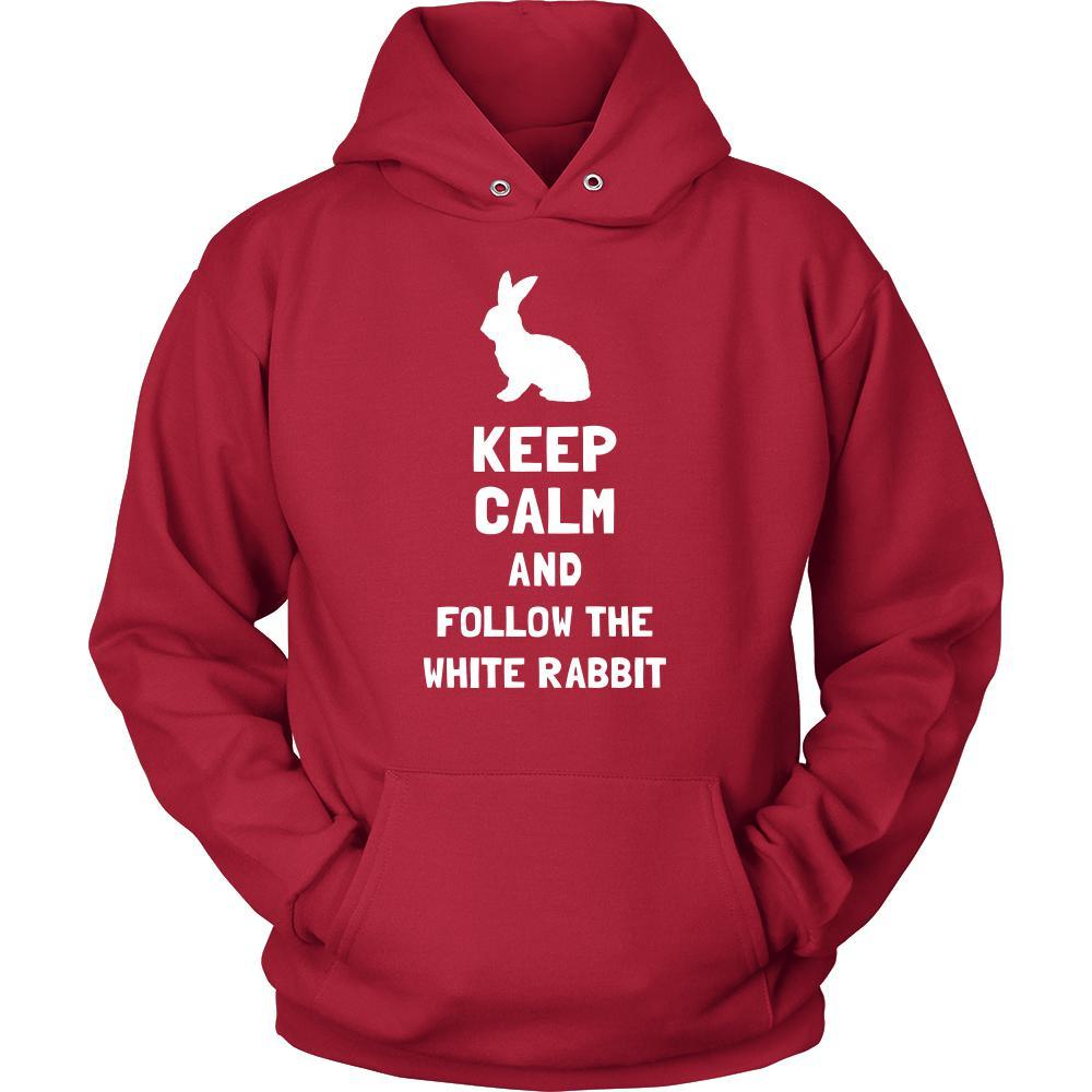 Rabbit Shirt - White Rabbit - Animal Lover Gift-T-shirt-Teelime | shirts-hoodies-mugs