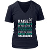 Radiation Therapist Shirt - Raise your hand if you love Radiation Therapist, if not raise your standards - Profession Gift-T-shirt-Teelime | shirts-hoodies-mugs