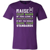 Radiologist Shirt - Raise your hand if you love Radiologist, if not raise your standards - Profession Gift-T-shirt-Teelime | shirts-hoodies-mugs