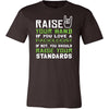 Radiologist Shirt - Raise your hand if you love Radiologist, if not raise your standards - Profession Gift-T-shirt-Teelime | shirts-hoodies-mugs