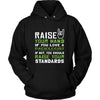 Radiologist Shirt - Raise your hand if you love Radiologist, if not raise your standards - Profession Gift-T-shirt-Teelime | shirts-hoodies-mugs