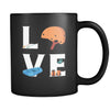 Rafting - LOVE Rafting - 11oz Black Mug-Drinkware-Teelime | shirts-hoodies-mugs