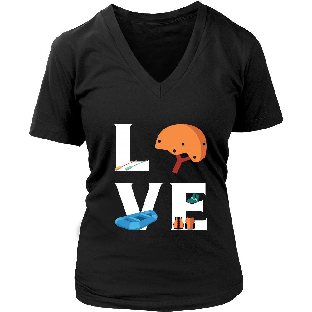Rafting - LOVE Rafting - Rafter Hobby Shirt-T-shirt-Teelime | shirts-hoodies-mugs