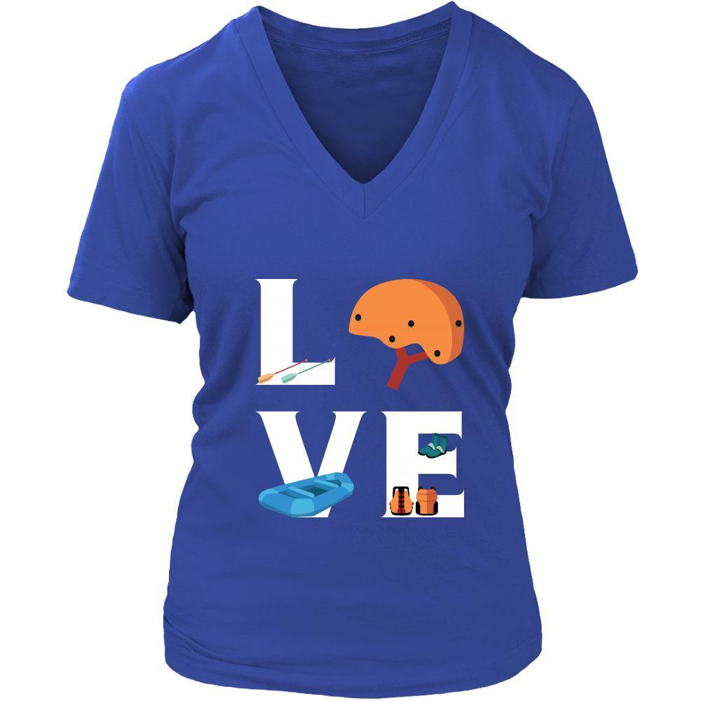Rafting - LOVE Rafting - Rafter Hobby Shirt-T-shirt-Teelime | shirts-hoodies-mugs
