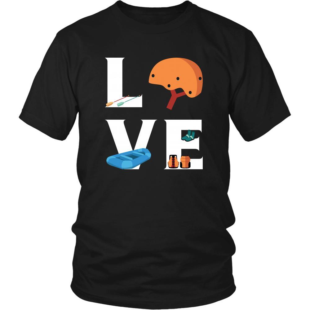 Rafting - LOVE Rafting - Rafter Hobby Shirt-T-shirt-Teelime | shirts-hoodies-mugs