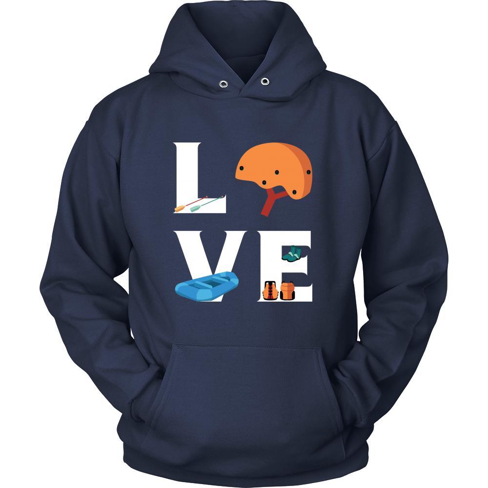 Rafting - LOVE Rafting - Rafter Hobby Shirt-T-shirt-Teelime | shirts-hoodies-mugs
