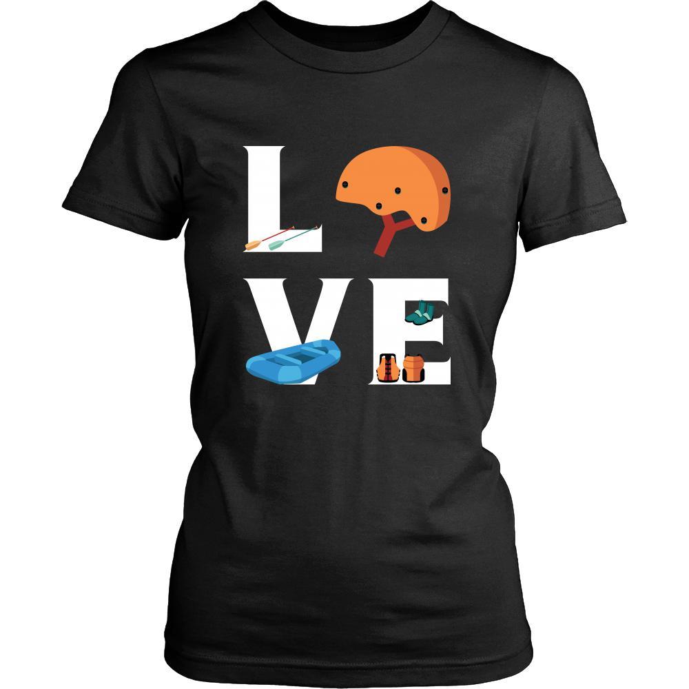 Rafting - LOVE Rafting - Rafter Hobby Shirt-T-shirt-Teelime | shirts-hoodies-mugs