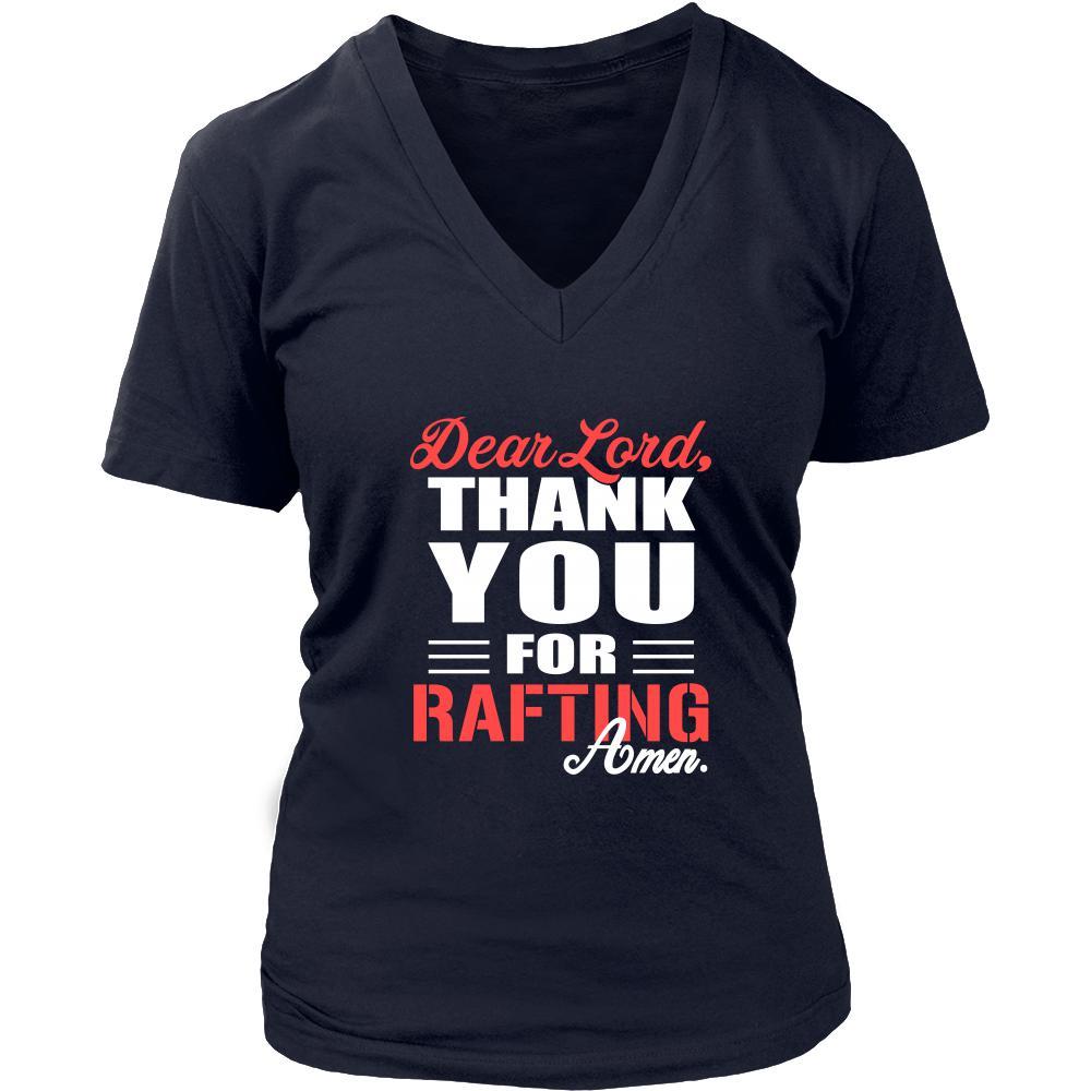 Rafting Shirt - Dear Lord, thank you for Rafting Amen- Hobby-T-shirt-Teelime | shirts-hoodies-mugs