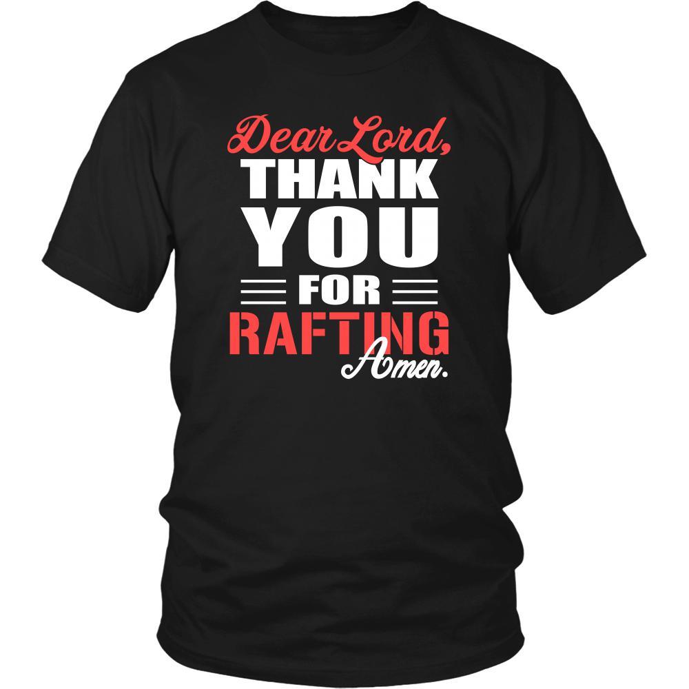 Rafting Shirt - Dear Lord, thank you for Rafting Amen- Hobby-T-shirt-Teelime | shirts-hoodies-mugs