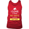 Rafting Shirt - I love it when my wife lets me go Rafting - Hobby Gift-T-shirt-Teelime | shirts-hoodies-mugs