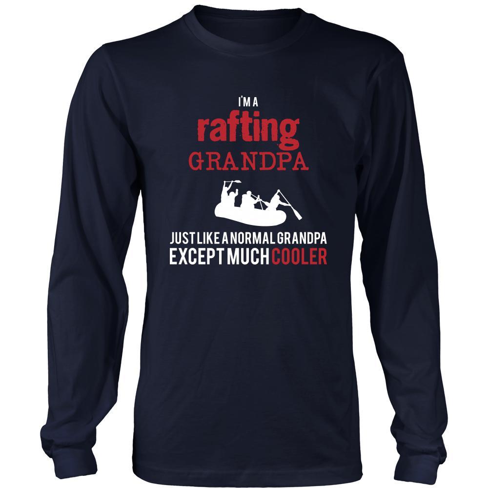 Rafting Shirt - I'm a rafting grandpa just like a normal grandpa except much cooler Grandfather Hobby Gift-T-shirt-Teelime | shirts-hoodies-mugs