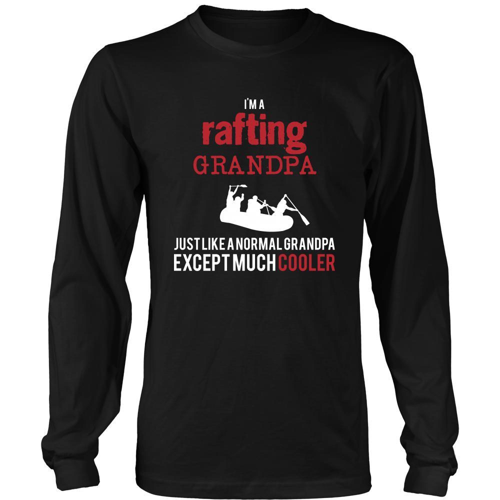 Rafting Shirt - I'm a rafting grandpa just like a normal grandpa except much cooler Grandfather Hobby Gift-T-shirt-Teelime | shirts-hoodies-mugs