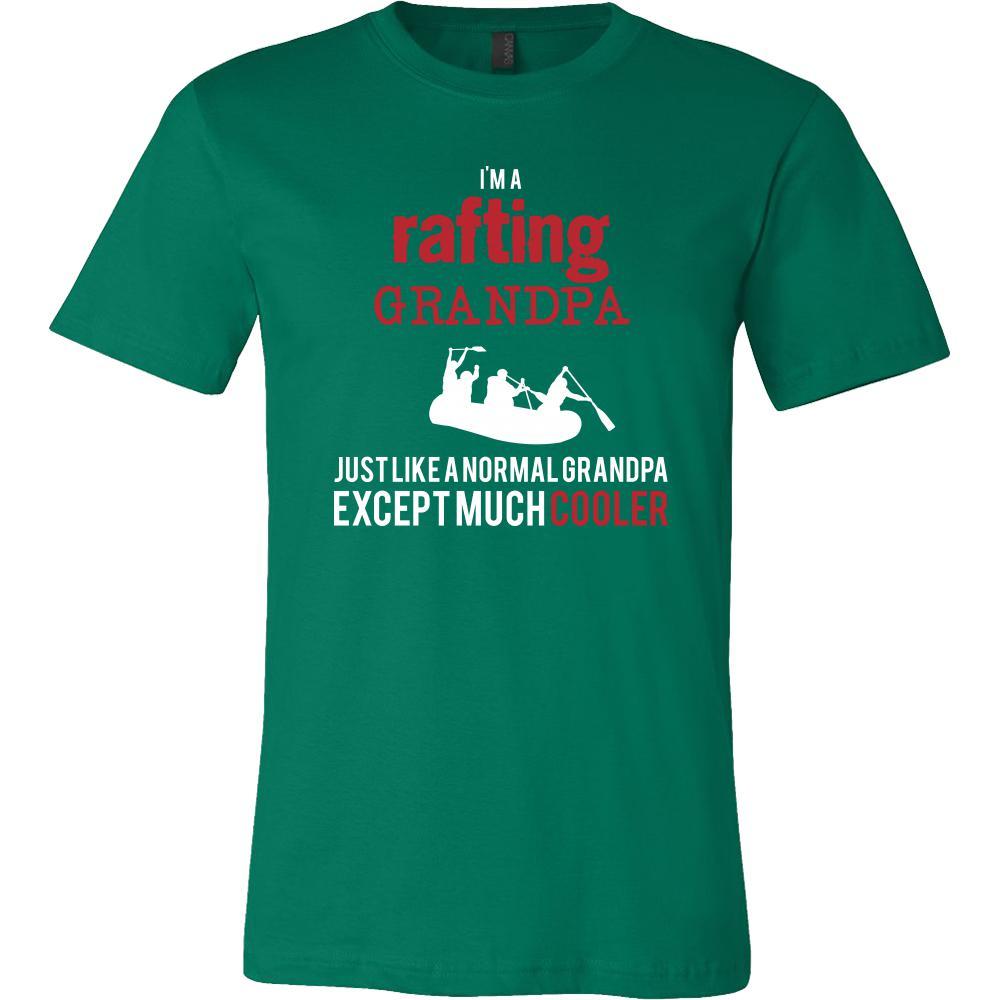 Rafting Shirt - I'm a rafting grandpa just like a normal grandpa except much cooler Grandfather Hobby Gift-T-shirt-Teelime | shirts-hoodies-mugs
