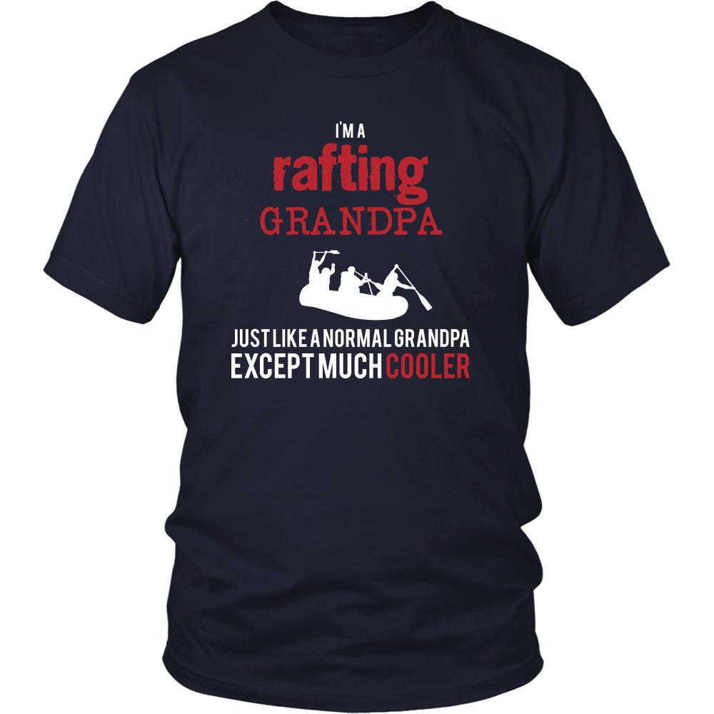 Rafting Shirt - I'm a rafting grandpa just like a normal grandpa except much cooler Grandfather Hobby Gift-T-shirt-Teelime | shirts-hoodies-mugs