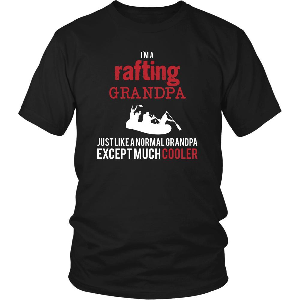 Rafting Shirt - I'm a rafting grandpa just like a normal grandpa except much cooler Grandfather Hobby Gift-T-shirt-Teelime | shirts-hoodies-mugs