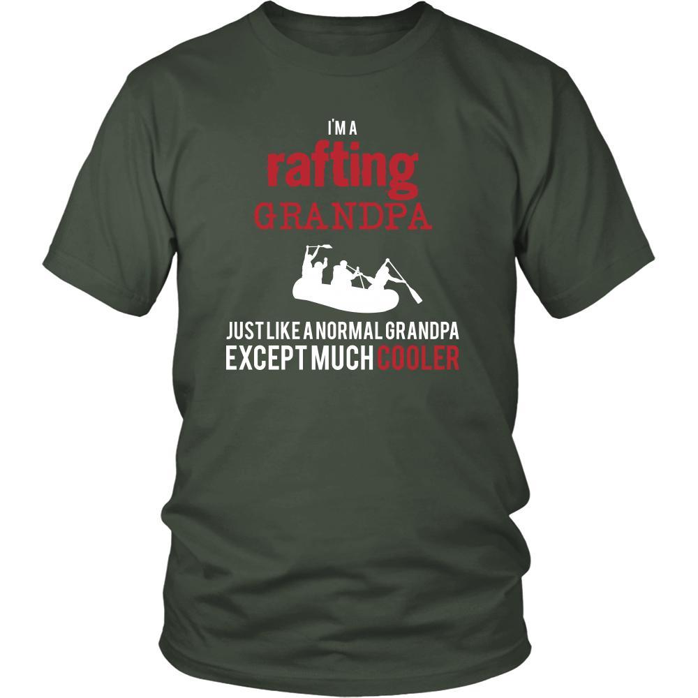 Rafting Shirt - I'm a rafting grandpa just like a normal grandpa except much cooler Grandfather Hobby Gift-T-shirt-Teelime | shirts-hoodies-mugs