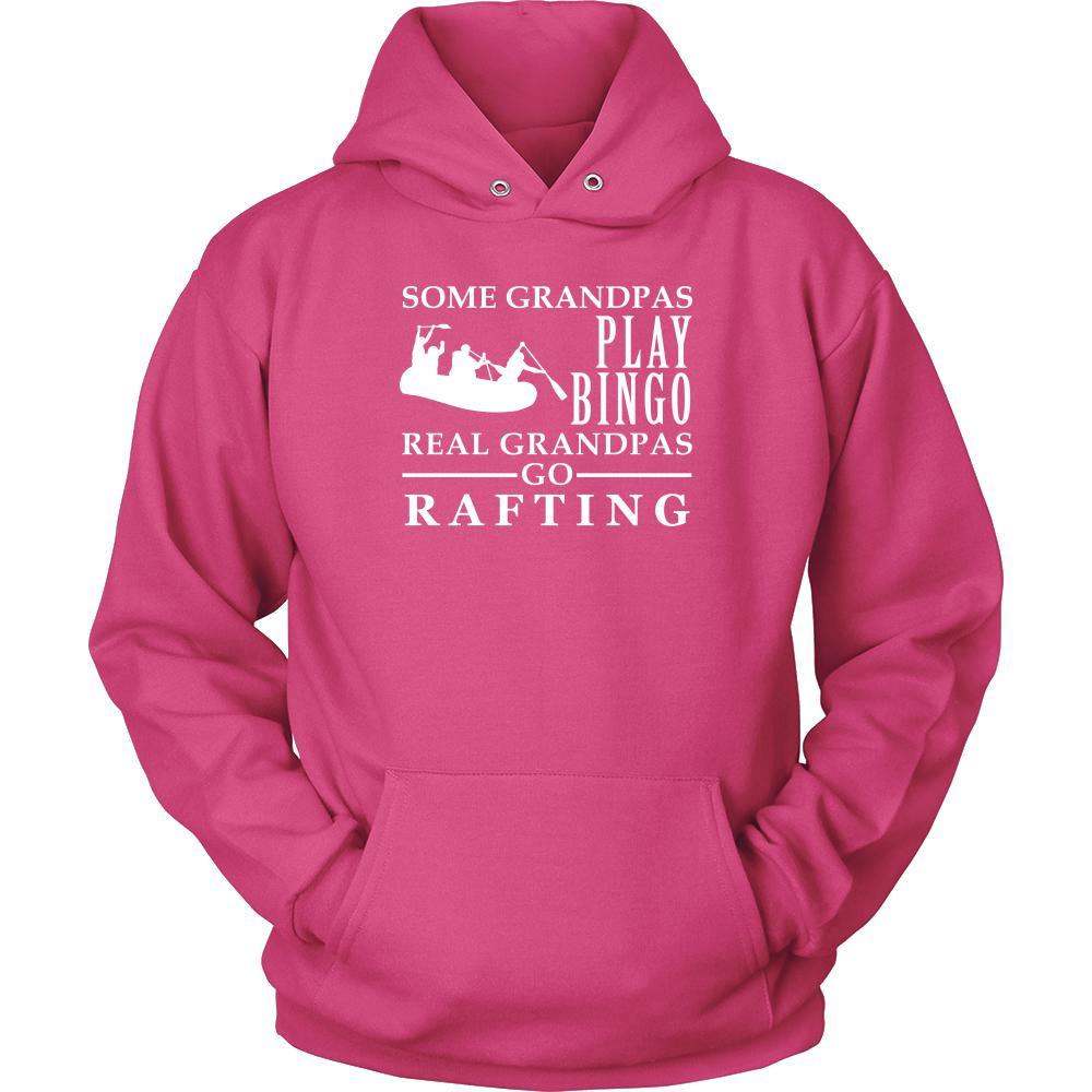 Rafting Shirt Some Grandpas play bingo, real Grandpas go Rafting Family Hobby-T-shirt-Teelime | shirts-hoodies-mugs