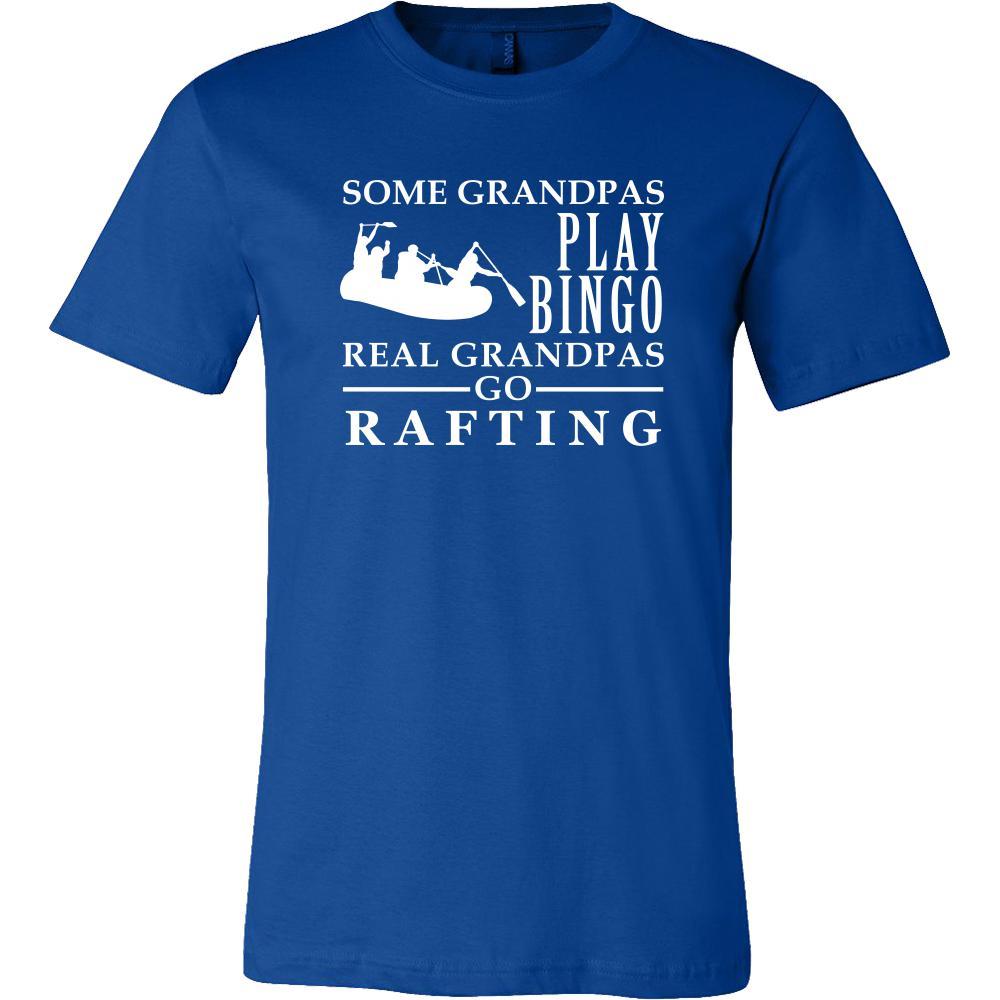 Rafting Shirt Some Grandpas play bingo, real Grandpas go Rafting Family Hobby-T-shirt-Teelime | shirts-hoodies-mugs