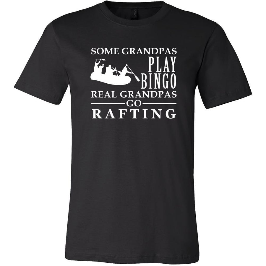 Rafting Shirt Some Grandpas play bingo, real Grandpas go Rafting Family Hobby-T-shirt-Teelime | shirts-hoodies-mugs