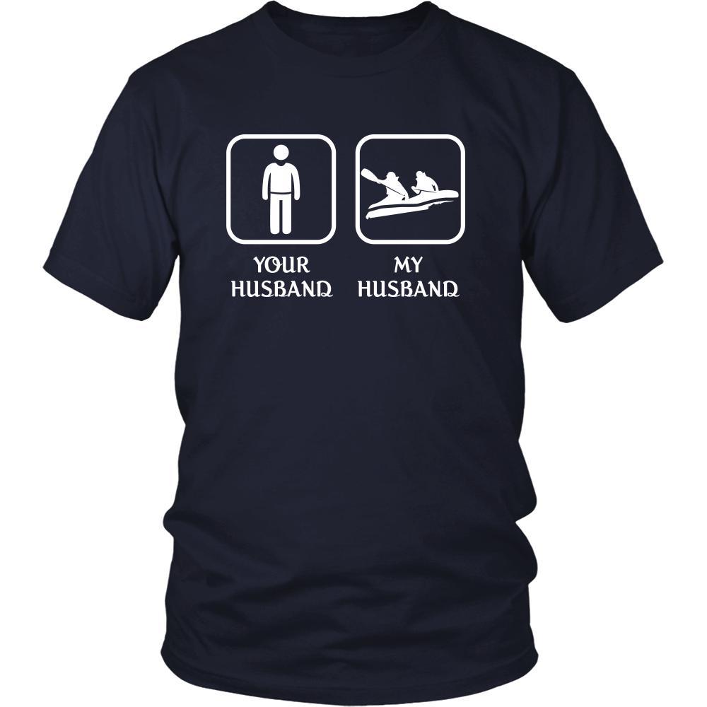 Rafting - Your husband My husband - Mother's Day Hobby Shirt-T-shirt-Teelime | shirts-hoodies-mugs