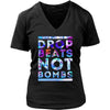 Rap T Shirt - Drop Beats not Bombs-T-shirt-Teelime | shirts-hoodies-mugs