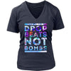 Rap T Shirt - Drop Beats not Bombs-T-shirt-Teelime | shirts-hoodies-mugs