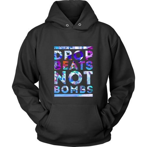 Rap T Shirt - Drop Beats not Bombs-T-shirt-Teelime | shirts-hoodies-mugs