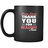 Reading Dear Lord, thank you for Reading Amen. 11oz Black Mug-Drinkware-Teelime | shirts-hoodies-mugs