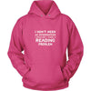 Reading Shirt - I don't need an intervention I realize I have a Reading problem- Hobby Gift-T-shirt-Teelime | shirts-hoodies-mugs