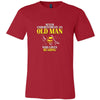 Reading Shirt - Never underestimate an old man who loves reading Grandfather Hobby Gift-T-shirt-Teelime | shirts-hoodies-mugs