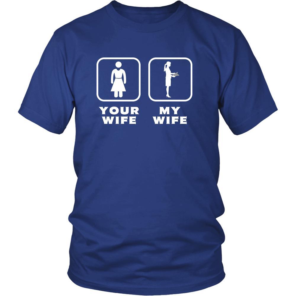 Reading - Your wife My wife - Father's Day Hobby Shirt-T-shirt-Teelime | shirts-hoodies-mugs