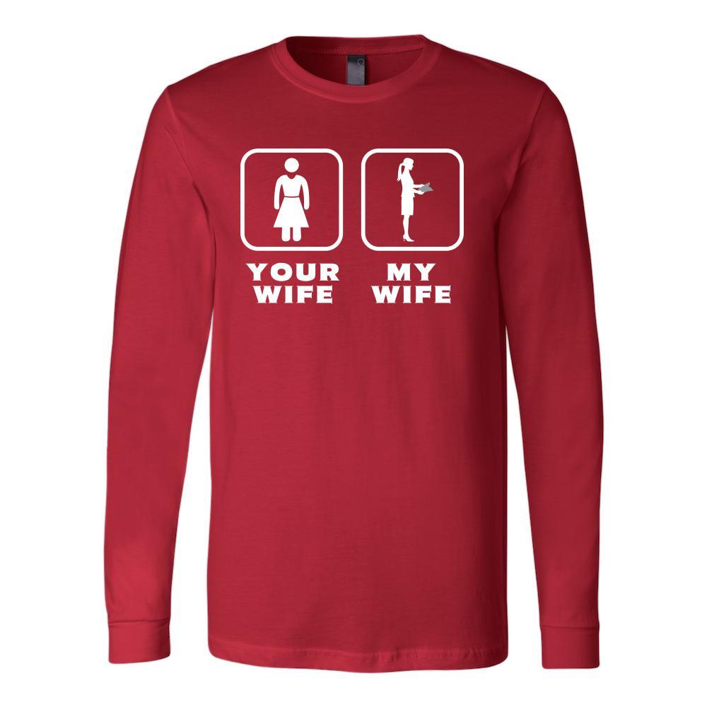 Reading - Your wife My wife - Father's Day Hobby Shirt-T-shirt-Teelime | shirts-hoodies-mugs