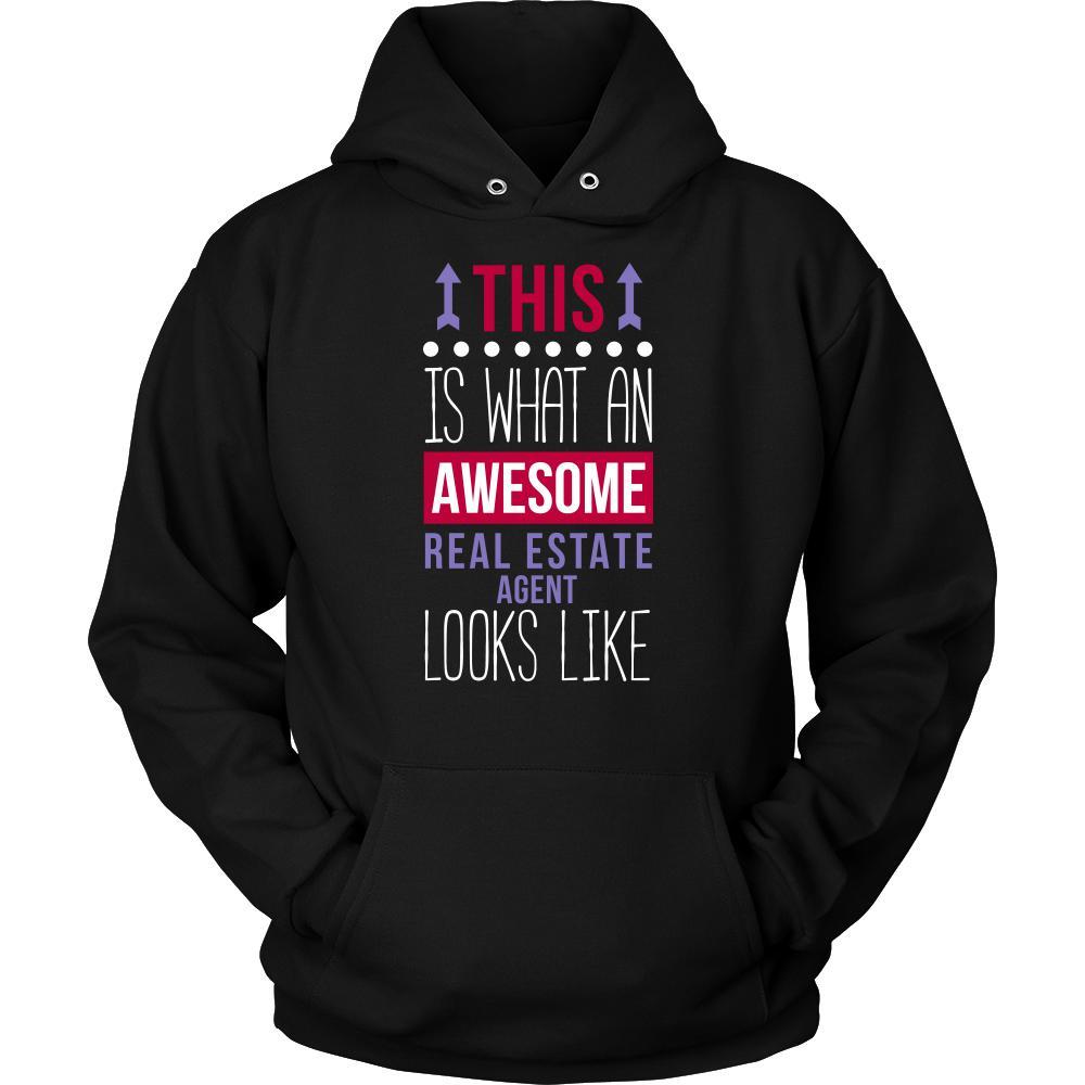 Real Estate Agent Shirt - This is what an awesome Real Estate Agent looks like - Profession Gift-T-shirt-Teelime | shirts-hoodies-mugs