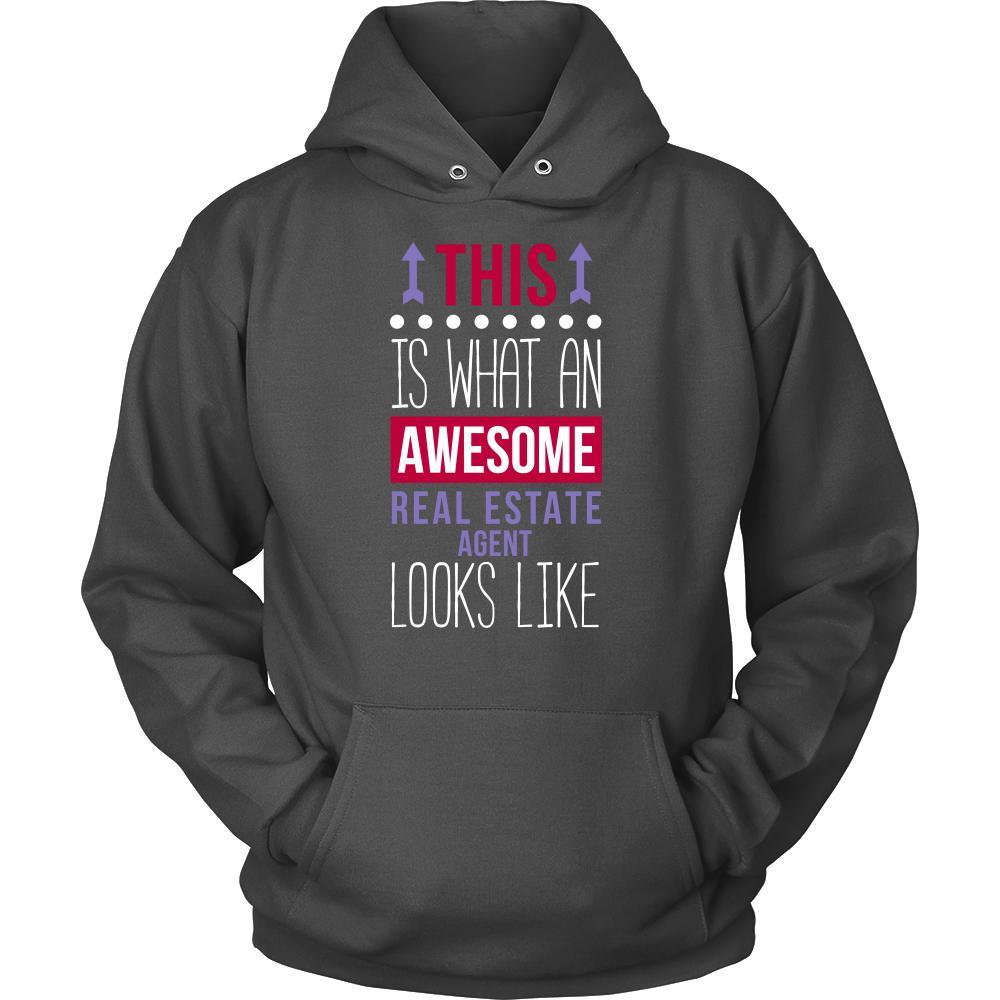 Real Estate Agent Shirt - This is what an awesome Real Estate Agent looks like - Profession Gift-T-shirt-Teelime | shirts-hoodies-mugs