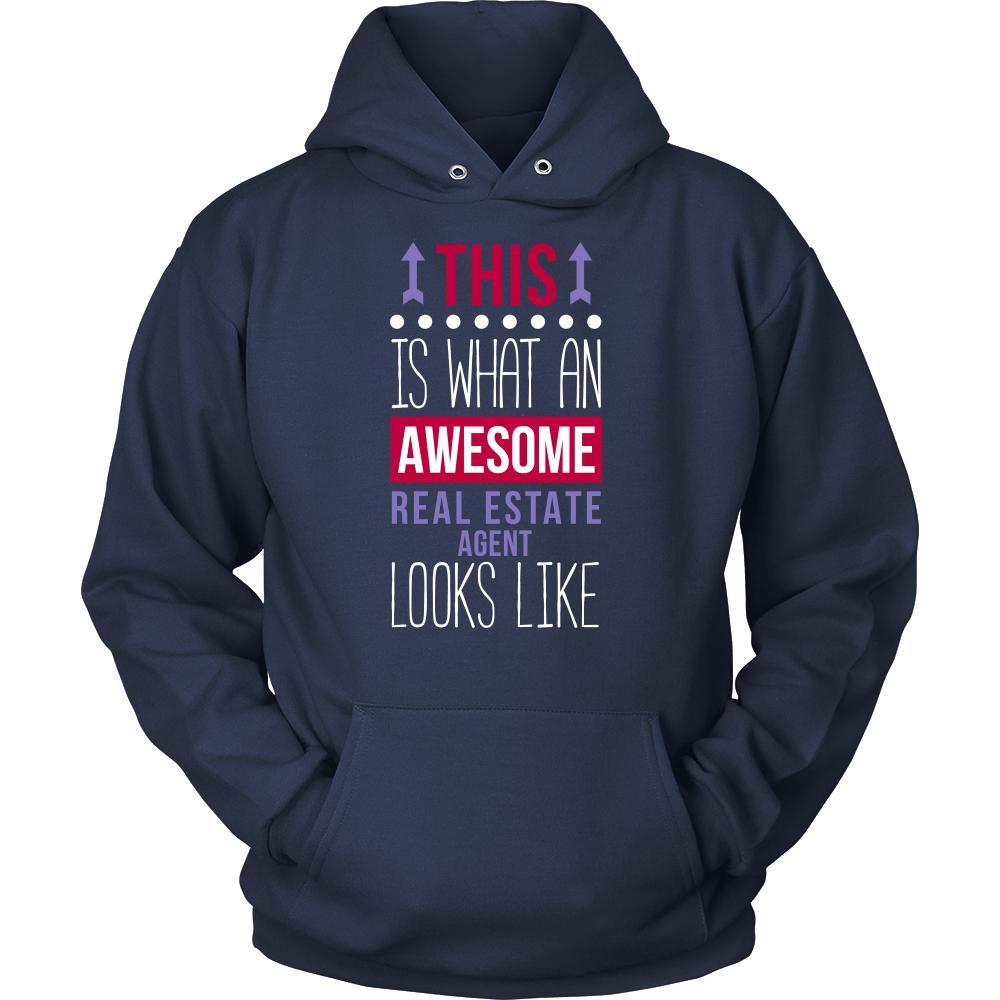 Real Estate Agent Shirt - This is what an awesome Real Estate Agent looks like - Profession Gift-T-shirt-Teelime | shirts-hoodies-mugs