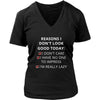 Reasons - Reasons I don't look good today: I dont care / Í have no one to impress / I'm really lazy - Reasons Funny Shirt-T-shirt-Teelime | shirts-hoodies-mugs