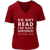 Rebel - Do Not Read the next sentence! You little rebel. I like you - Rebel Funny Shirt-T-shirt-Teelime | shirts-hoodies-mugs