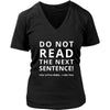 Rebel - Do Not Read the next sentence! You little rebel. I like you - Rebel Funny Shirt-T-shirt-Teelime | shirts-hoodies-mugs