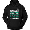 Registered Nurse Shirt - Raise your hand if you love Registered Nurse, if not raise your standards - Profession Gift-T-shirt-Teelime | shirts-hoodies-mugs