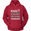 Registered Nurse Shirt - Raise your hand if you love Registered Nurse, if not raise your standards - Profession Gift-T-shirt-Teelime | shirts-hoodies-mugs