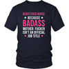 Registered nurse Shirt - Registered nurse because badass mother fucker isn't an official job title - Profession Gift-T-shirt-Teelime | shirts-hoodies-mugs