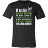 Research Analyst Shirt - Raise your hand if you love Research Analyst, if not raise your standards - Profession Gift-T-shirt-Teelime | shirts-hoodies-mugs