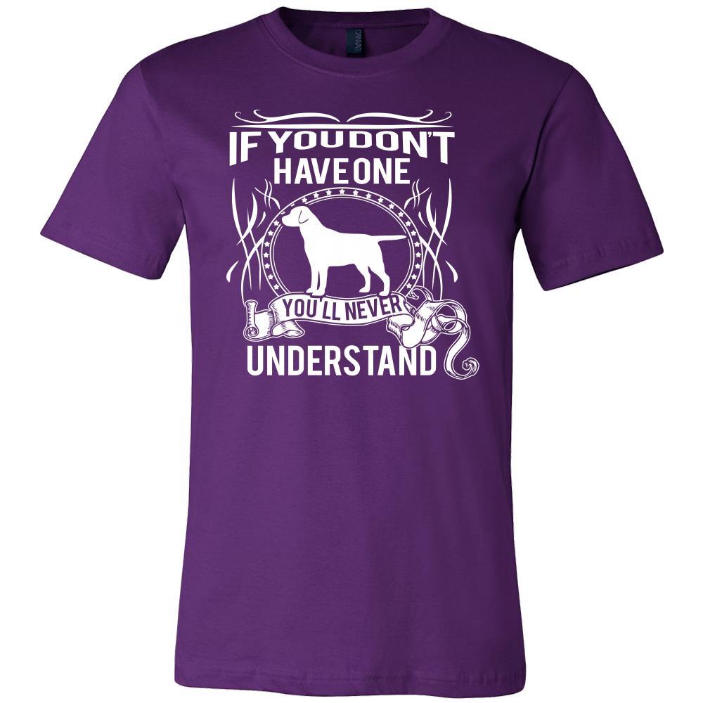 Retriever Shirt - If you don't have one you'll never understand- Dog Lover Gift-T-shirt-Teelime | shirts-hoodies-mugs