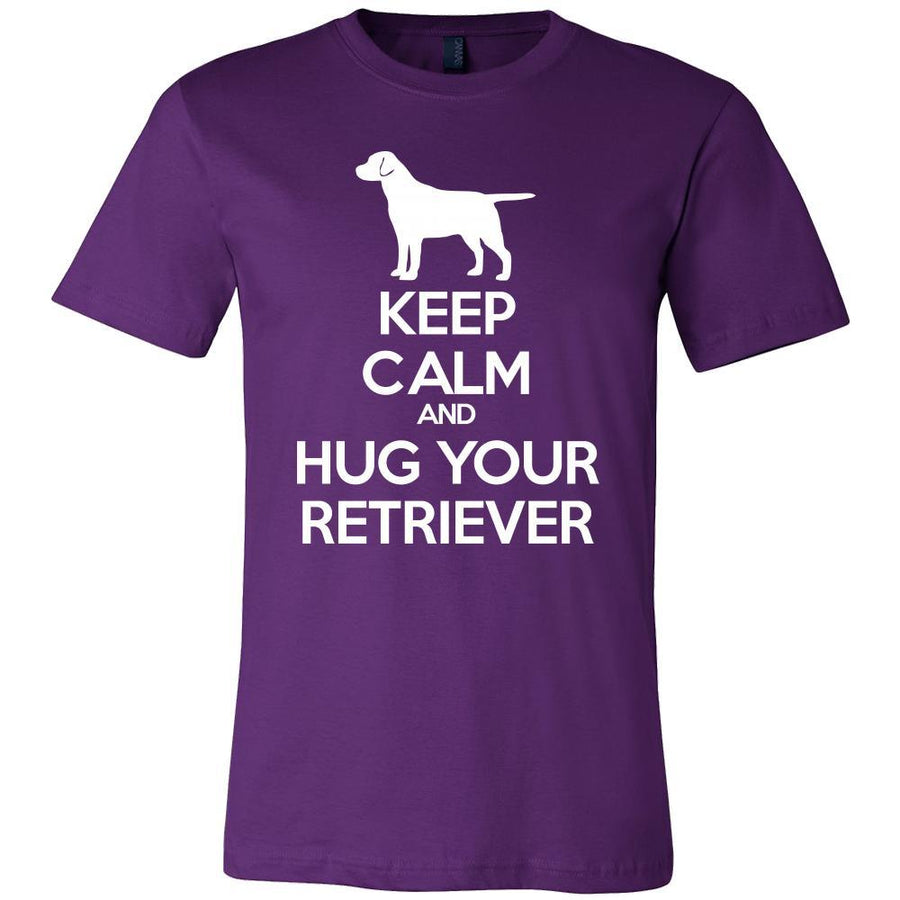 Retriever Shirt - Keep Calm and Hug Your Retriever- Dog Lover Gift